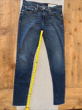 rag & bone Women's Dark Indigo Skinny Jeans